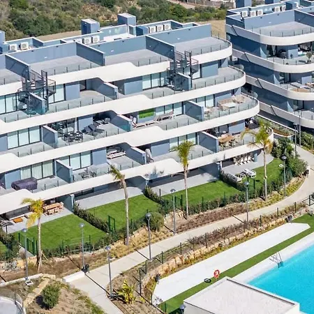 Daire Luxury Oasis 2 Bed Apartment With Scenic Views Estepona